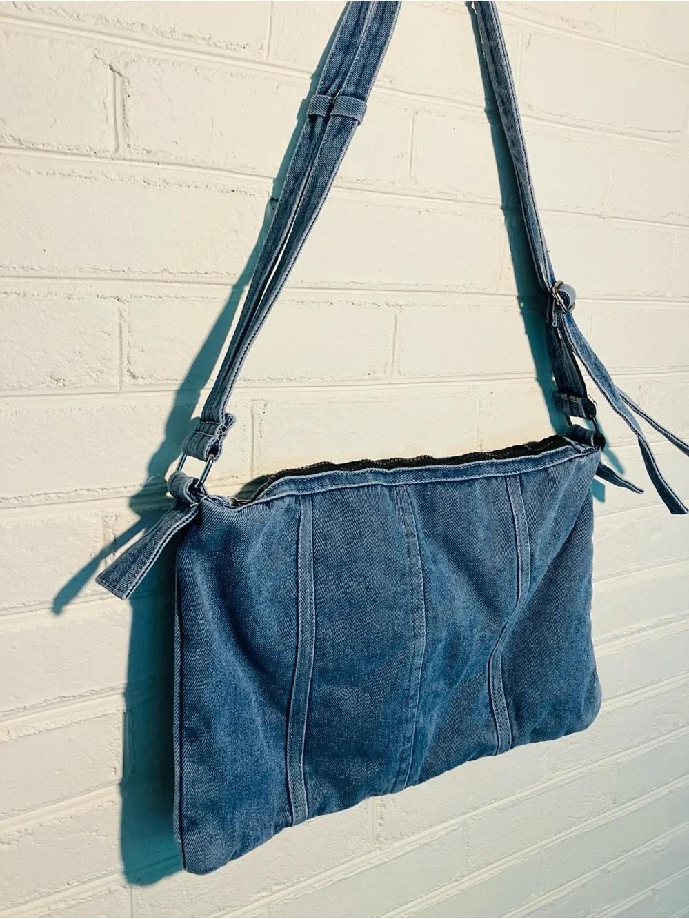 Unbranded denim crossbody